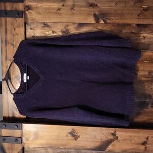 Purple sparkly Denim and Co sweater
